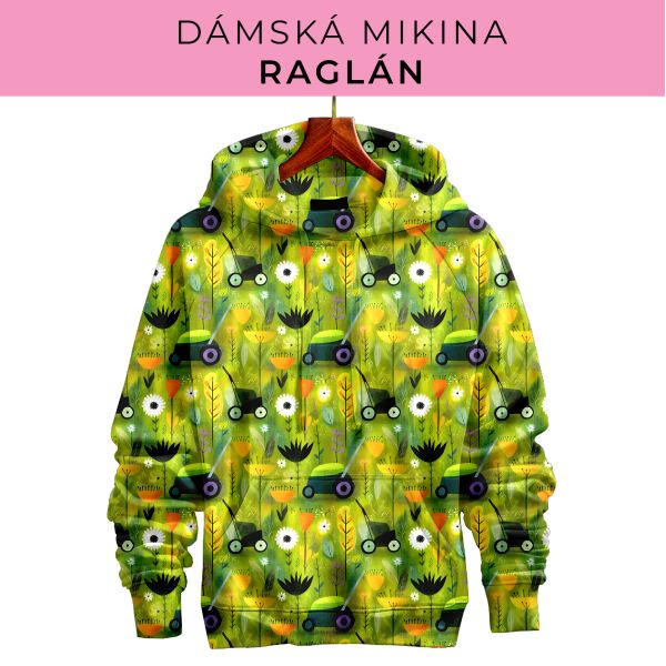 DÁMSKÝ střih - mikina raglán