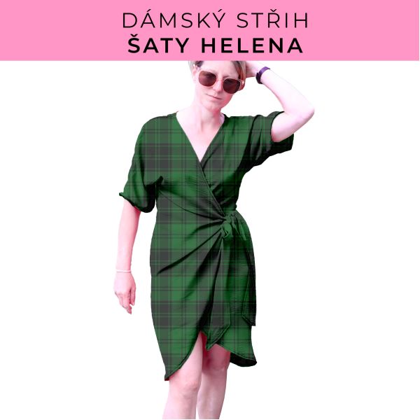 Dámský střih na šaty  Helena