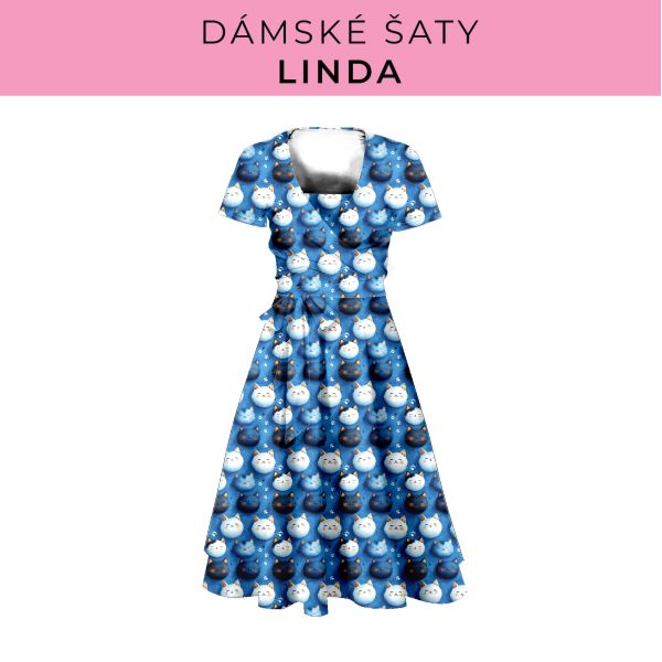 DÁMSKÝ střih - šaty Linda
