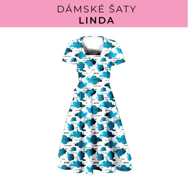 DÁMSKÝ střih - šaty Linda