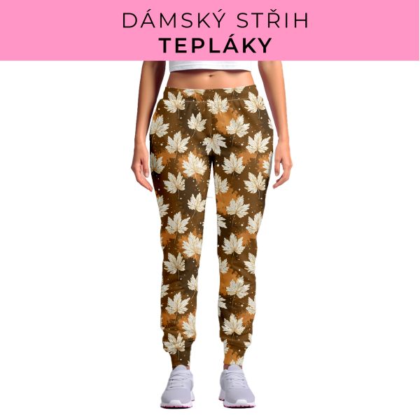 DÁMSKÝ střih - tepláky