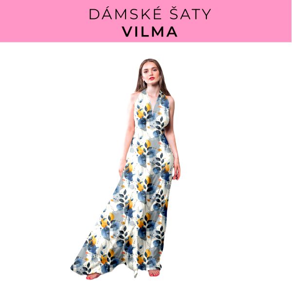 DÁMSKÝ střih - šaty Vilma