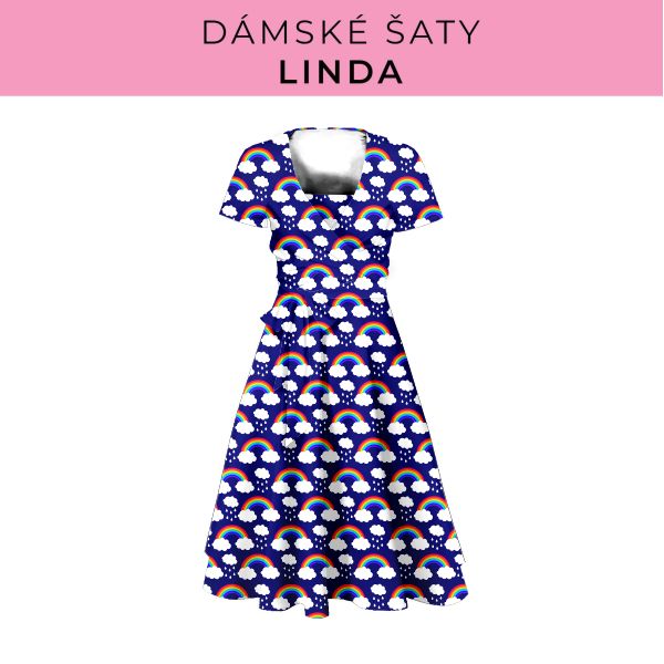 DÁMSKÝ střih - šaty Linda