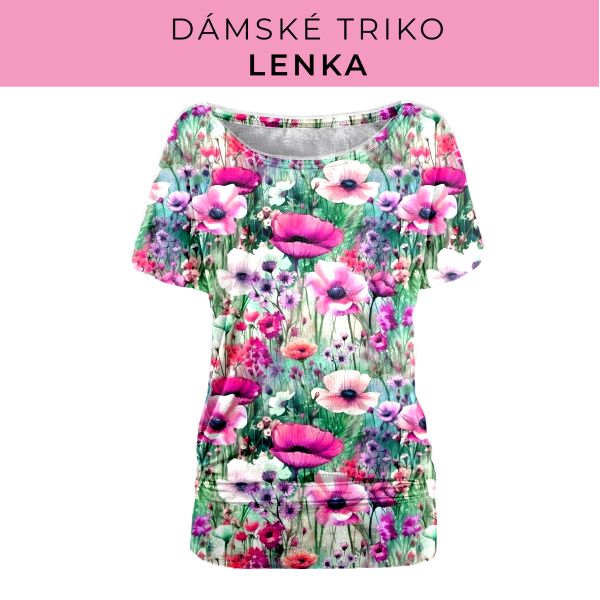 DÁMSKÝ střih - Triko Lenka