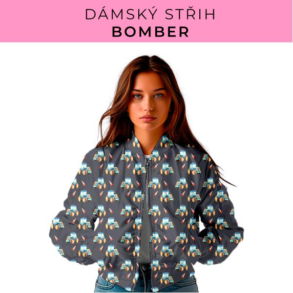 DÁMSKÝ střih - Bomber
