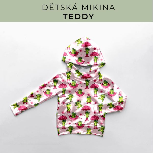 DĚTSKÝ střih - Mikina Teddy
