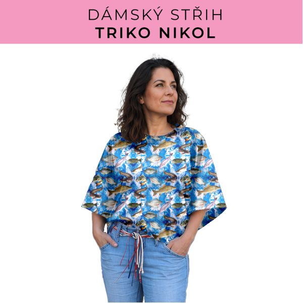 Dámský střih -  triko Nikol