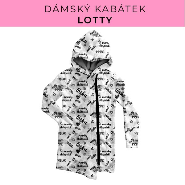 DÁMSKÝ střih - Kabátek Lotty