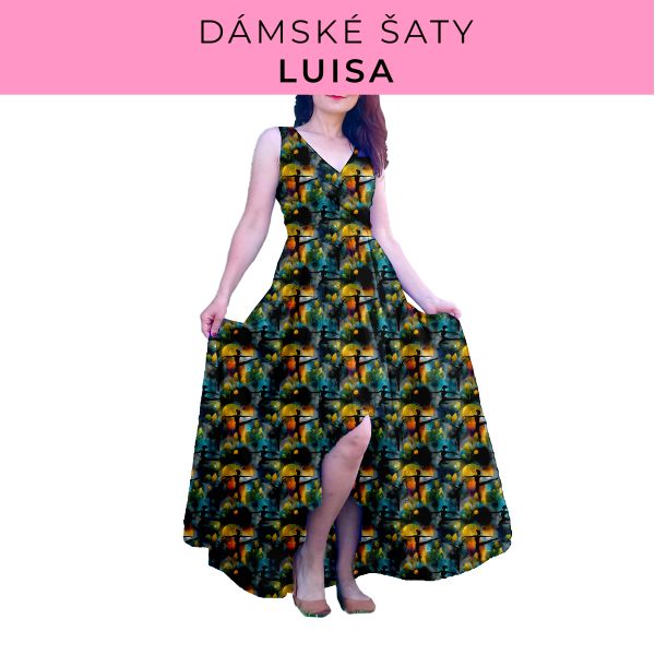 DÁMSKÝ střih - šaty Luisa