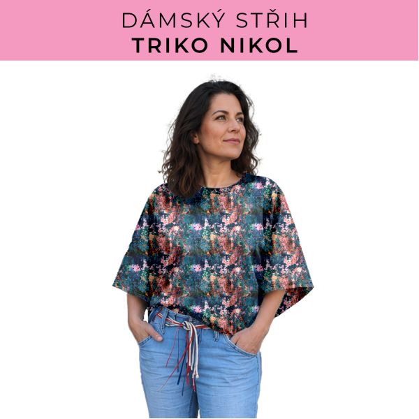 Dámský střih -  triko Nikol
