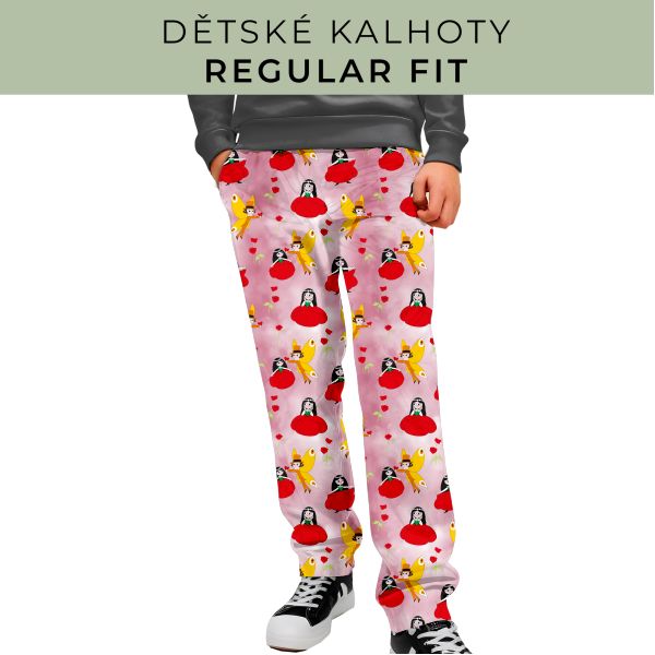DĚTSKÝ STŘIH - Kalhoty Regular fit