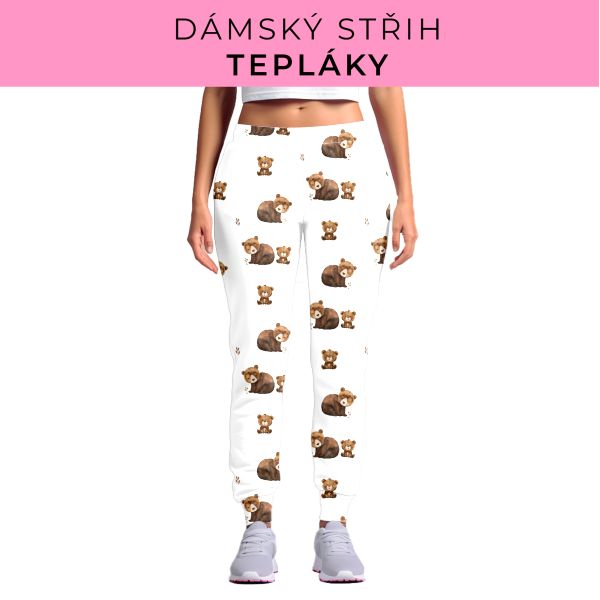 DÁMSKÝ střih - tepláky