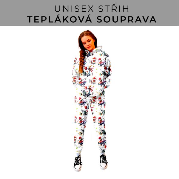 DÁMSKÝ střih - SET mikina a tepláky 