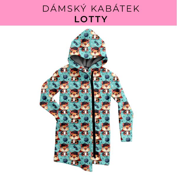 DÁMSKÝ střih - Kabátek Lotty