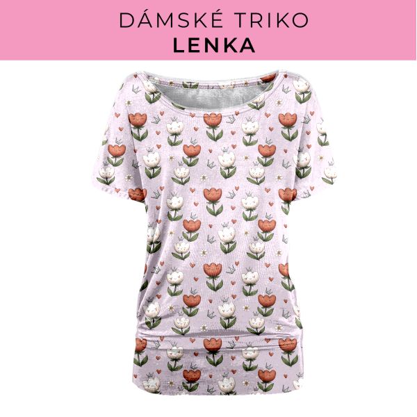 DÁMSKÝ střih - Triko Lenka