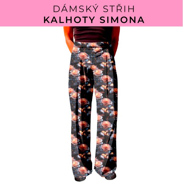Dámský střih - kalhoty Simona