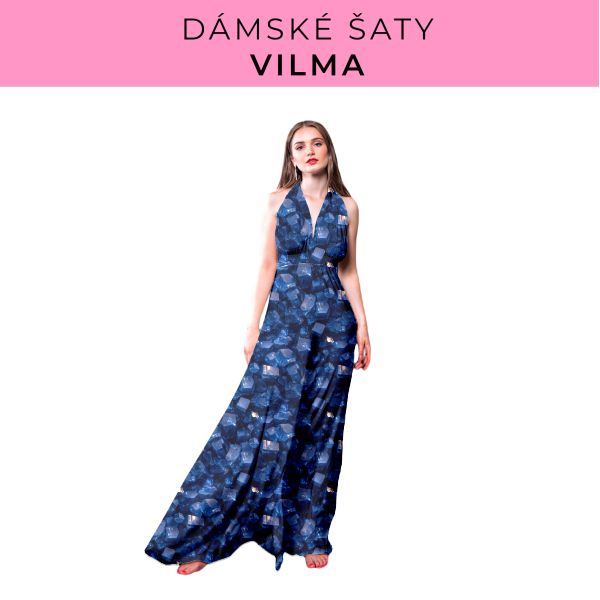 DÁMSKÝ střih - šaty Vilma
