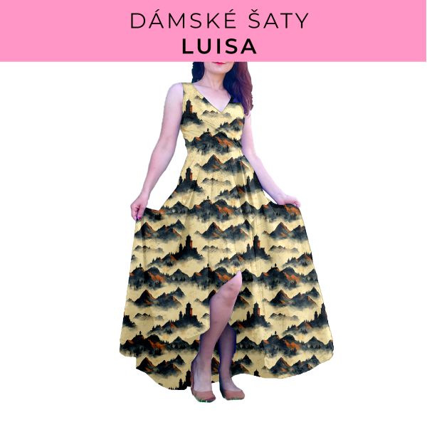 DÁMSKÝ střih - šaty Luisa