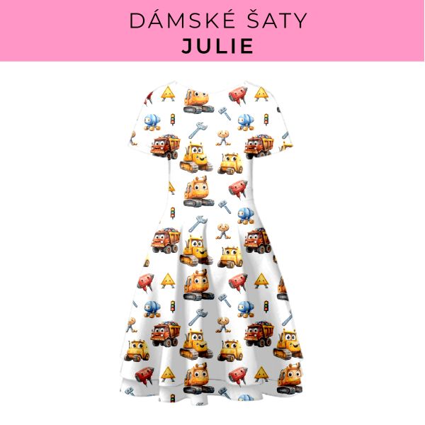 DÁMSKÝ střih - šaty julie