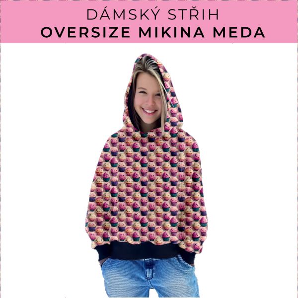 Dámský střih - mikina Meda