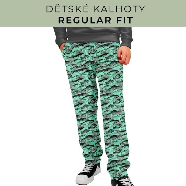 DĚTSKÝ STŘIH - Kalhoty Regular fit