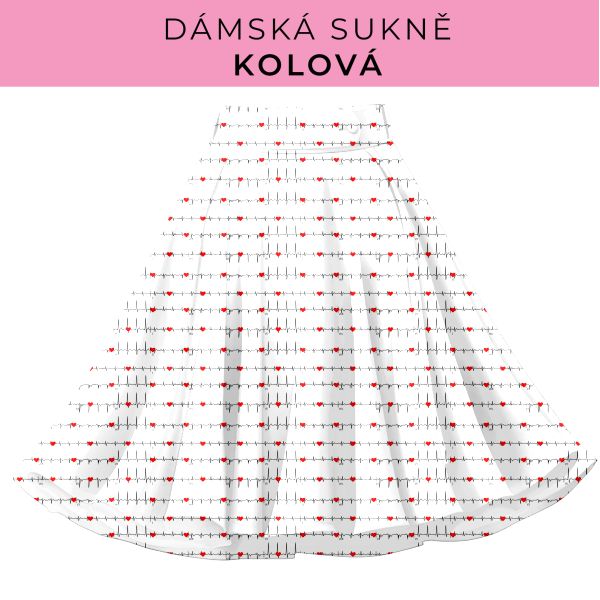 DÁMSKÝ střih - Kolová sukně