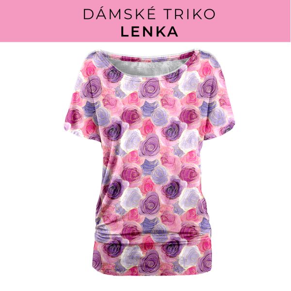 DÁMSKÝ střih - Triko Lenka