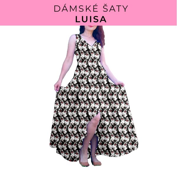 DÁMSKÝ střih - šaty Luisa