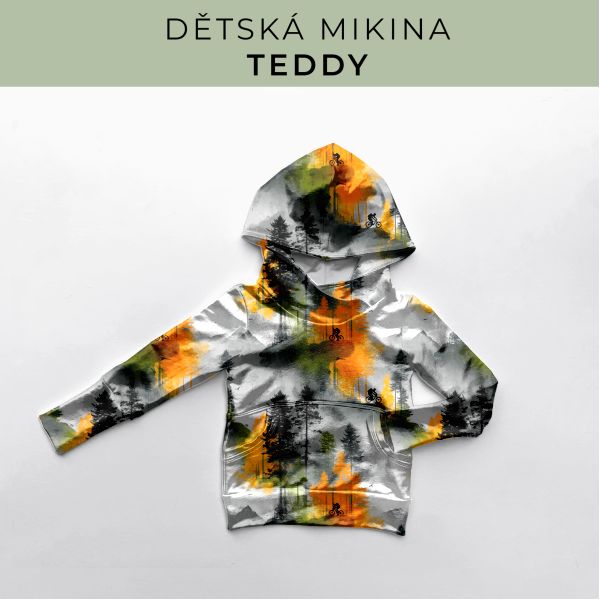 DĚTSKÝ střih - Mikina Teddy