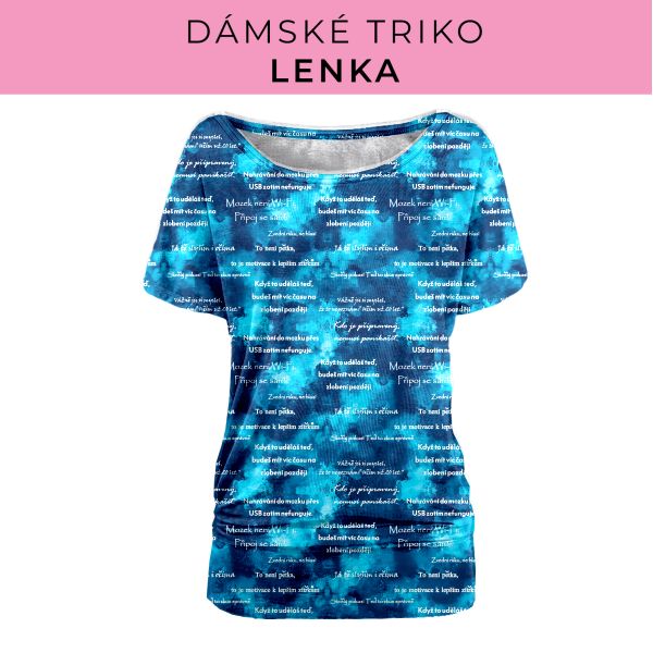DÁMSKÝ střih - Triko Lenka