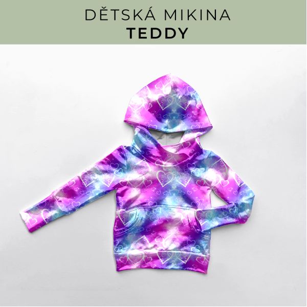 DĚTSKÝ střih - Mikina Teddy