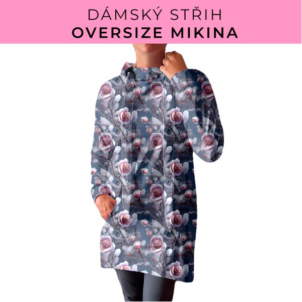 DÁMSKÝ střih - Oversize mikina