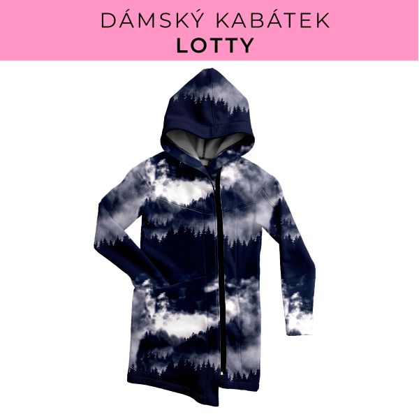 DÁMSKÝ střih - Kabátek Lotty