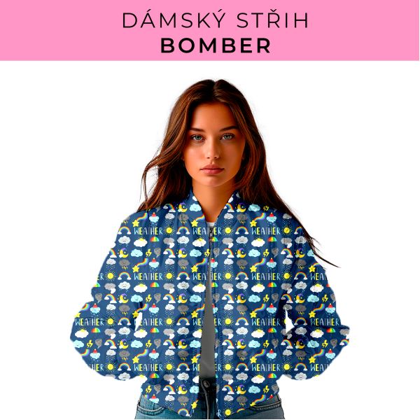 DÁMSKÝ střih - Bomber