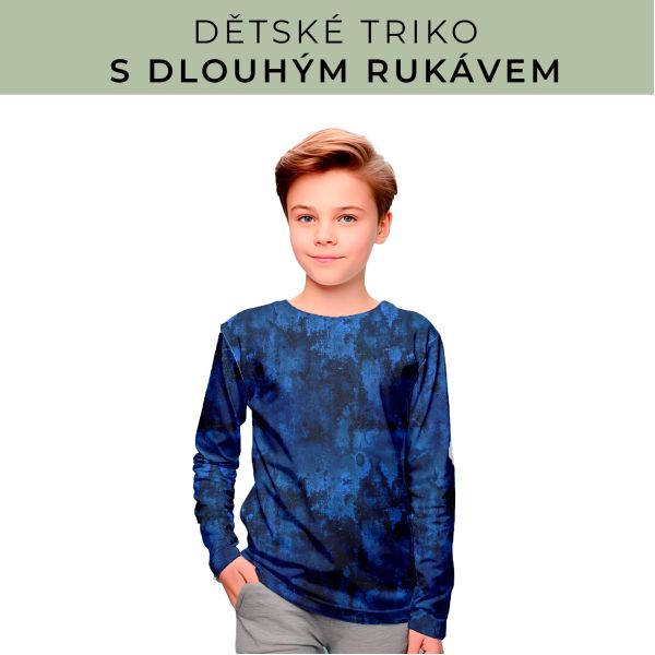 DĚTSKÝ střih - triko dlouhý rukáv
