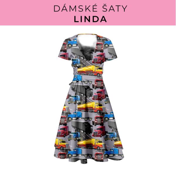 DÁMSKÝ střih - šaty Linda