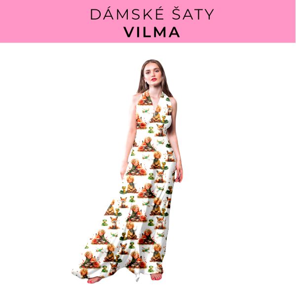 DÁMSKÝ střih - šaty Vilma