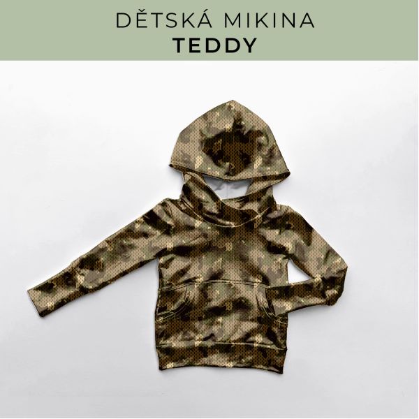 DĚTSKÝ střih - Mikina Teddy