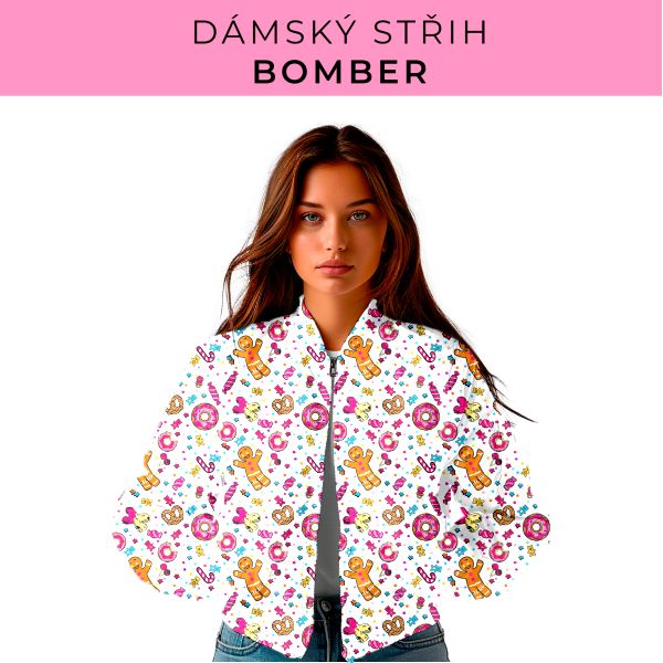 DÁMSKÝ střih - Bomber