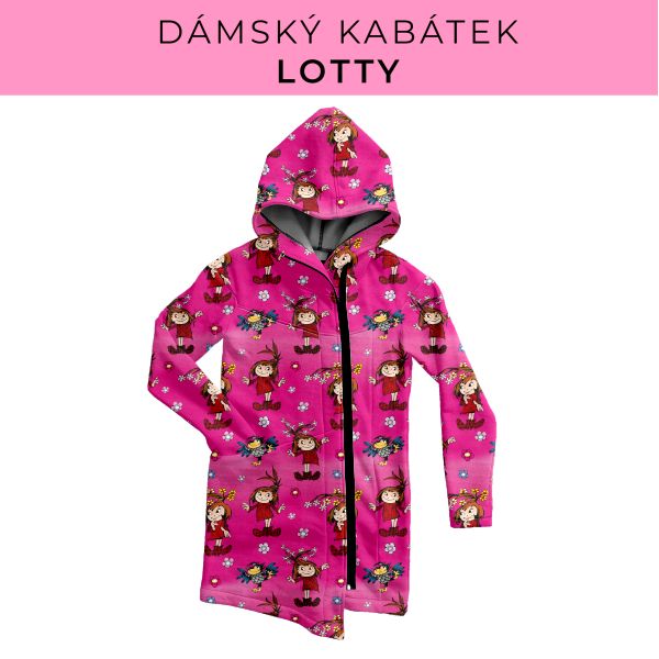 DÁMSKÝ střih - Kabátek Lotty
