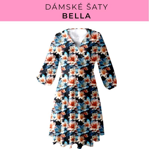 DÁMSKÝ střih - šaty Bella