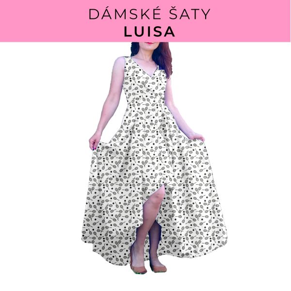 DÁMSKÝ střih - šaty Luisa