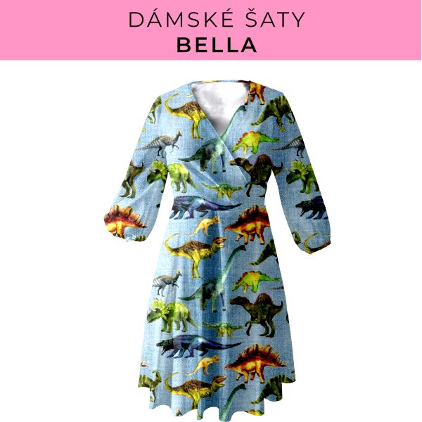 DÁMSKÝ střih - šaty Bella