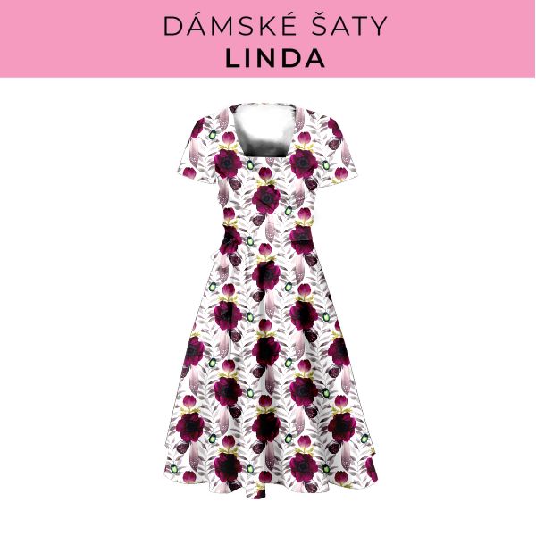 DÁMSKÝ střih - šaty Linda