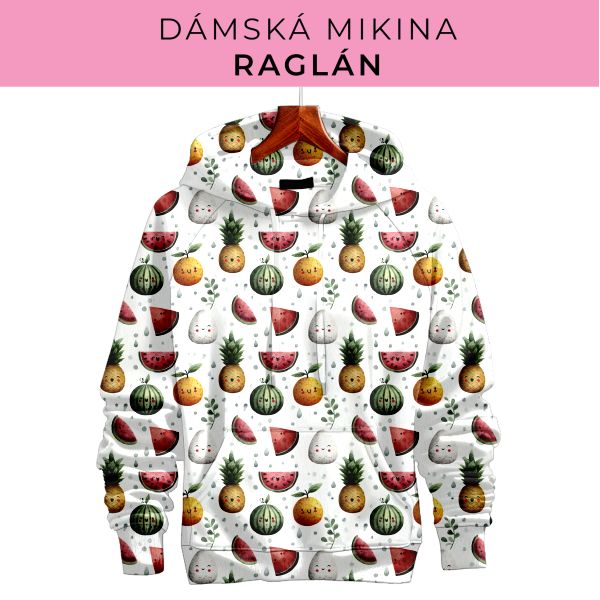 DÁMSKÝ střih - mikina raglán
