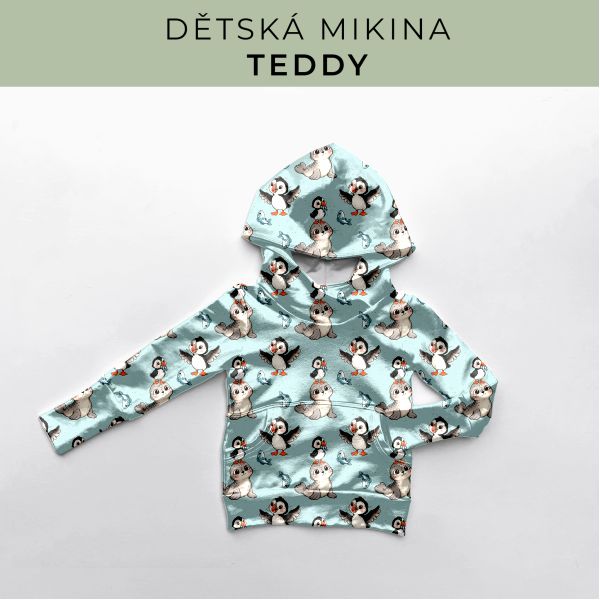 DĚTSKÝ střih - Mikina Teddy