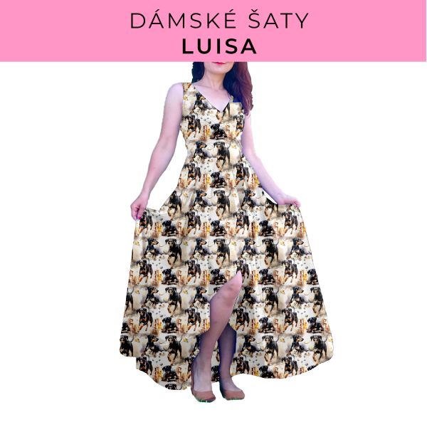 DÁMSKÝ střih - šaty Luisa