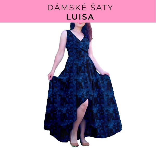 DÁMSKÝ střih - šaty Luisa
