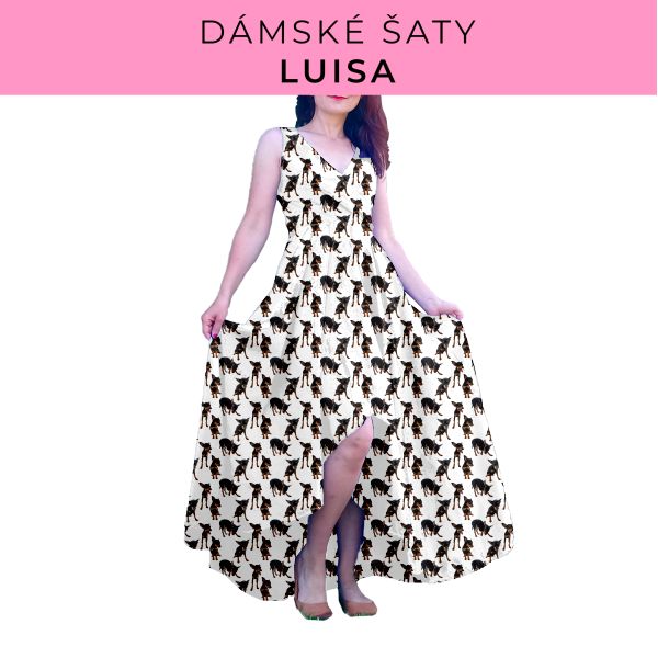 DÁMSKÝ střih - šaty Luisa
