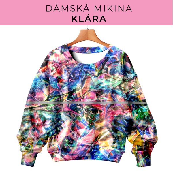 DÁMSKÝ střih - mikina Klára